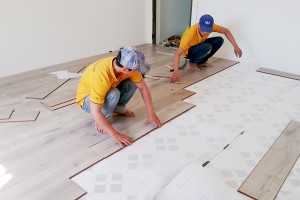 Thi công sàn gỗ công nghiệp tại quận 1, TPHCM