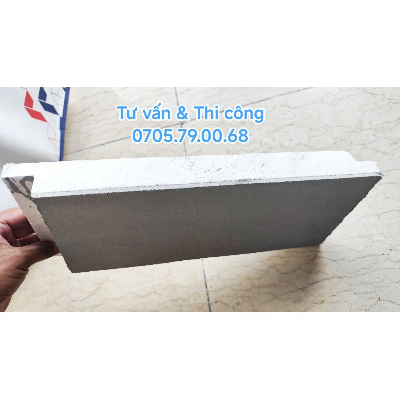 TẤM PANEL BÊ TÔNG NHẸ, DỰNG VÁCH, CHỐNG NÓNG MÁI TƯỜNG Liên hệ 0705.79.00.68