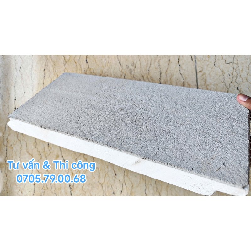 TẤM PANEL BÊ TÔNG NHẸ, DỰNG VÁCH, CHỐNG NÓNG MÁI TƯỜNG Liên hệ 0705.79.00.68
