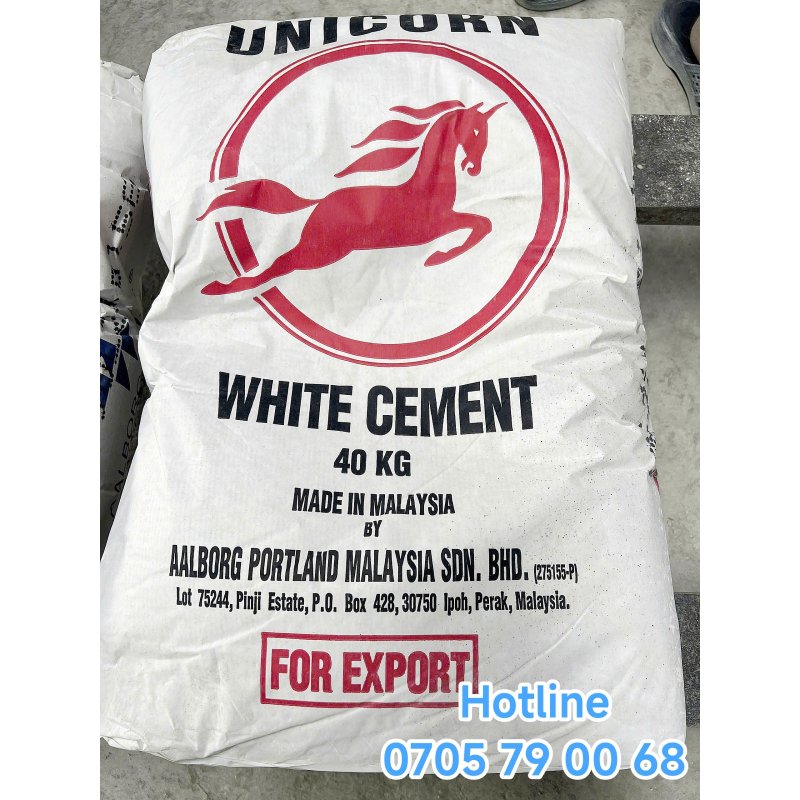 GIÁ XI MĂNG TRẮNG UNICORN & AALBORG MALAYSIA liên hệ 0705 79 00 68